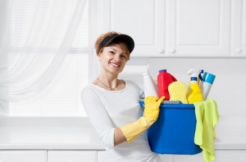 Commercial regular cleaning in a SW16 workspace