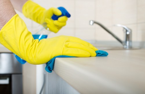 Detailed kitchen and bathroom one-off cleaning in SW16
