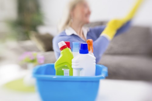 Review of health and safety procedures for carpet cleaning work