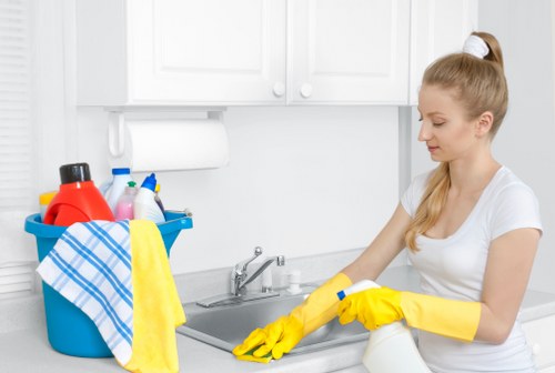 Local hard floor cleaning for a commercial property in SW16